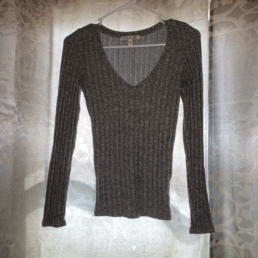 Express v-neck sweater top